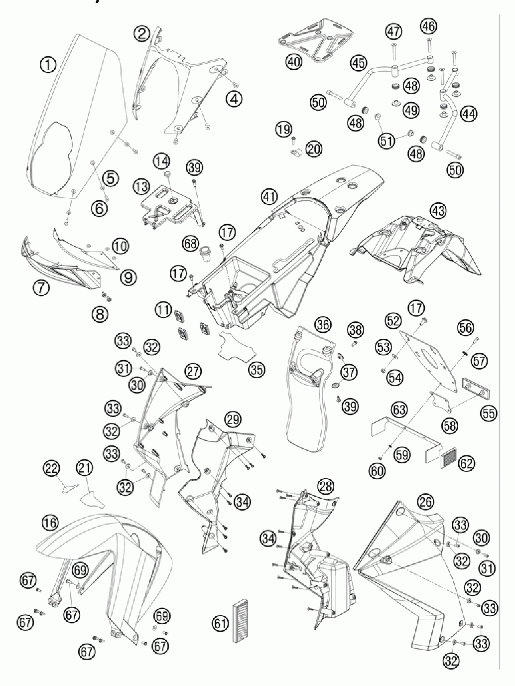 Mask fenders