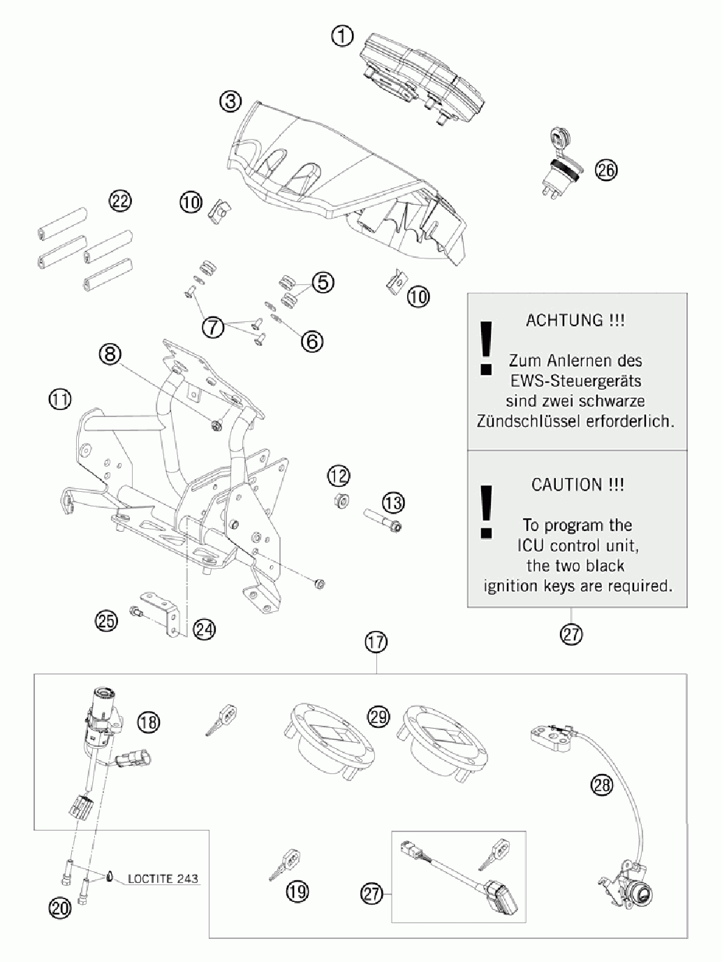 Instruments _ lock system