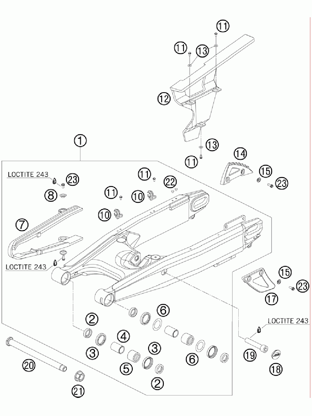 Swing arm