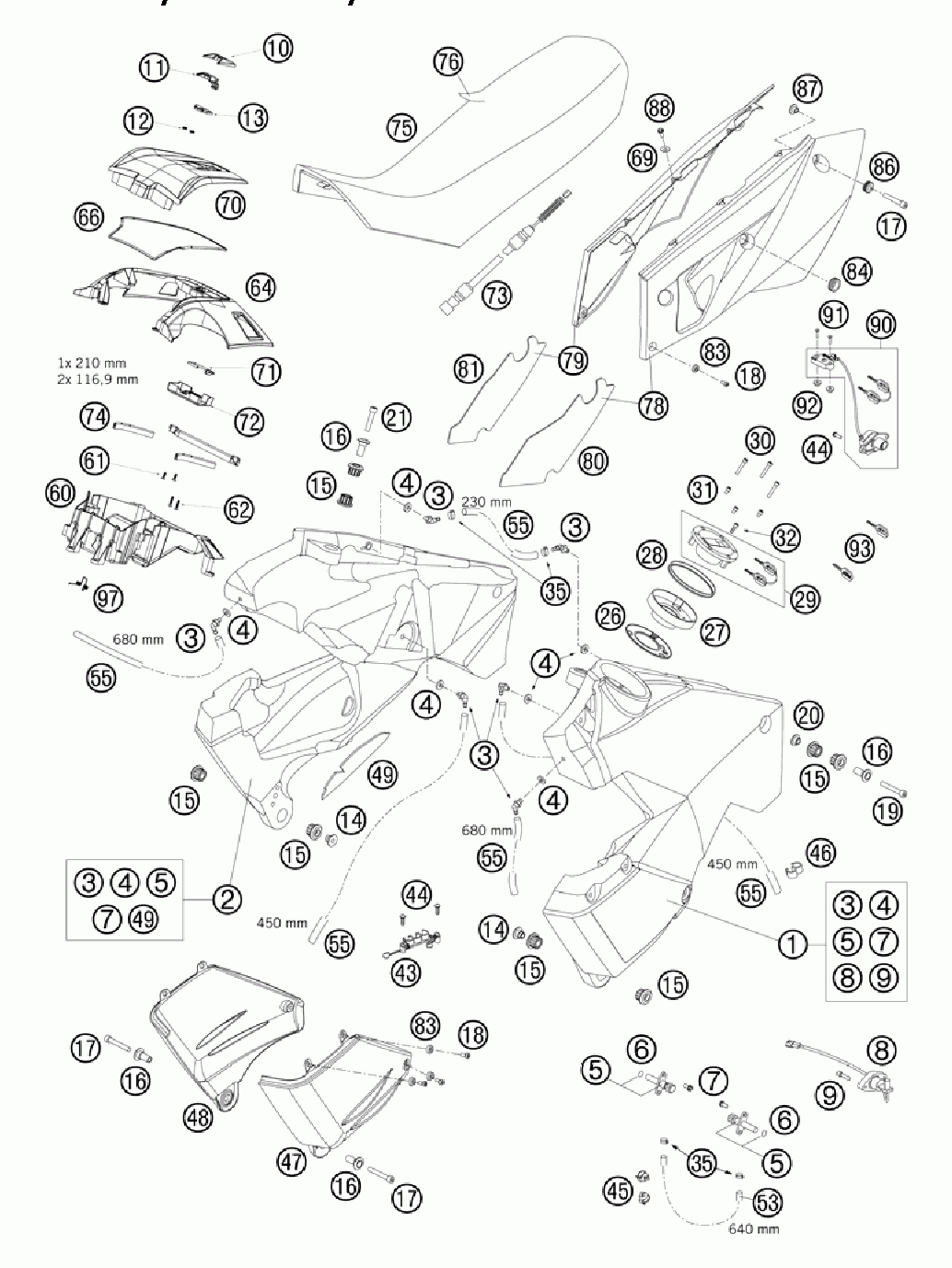 Tank seat cover