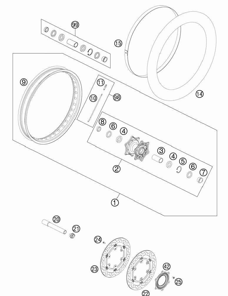 Front wheel