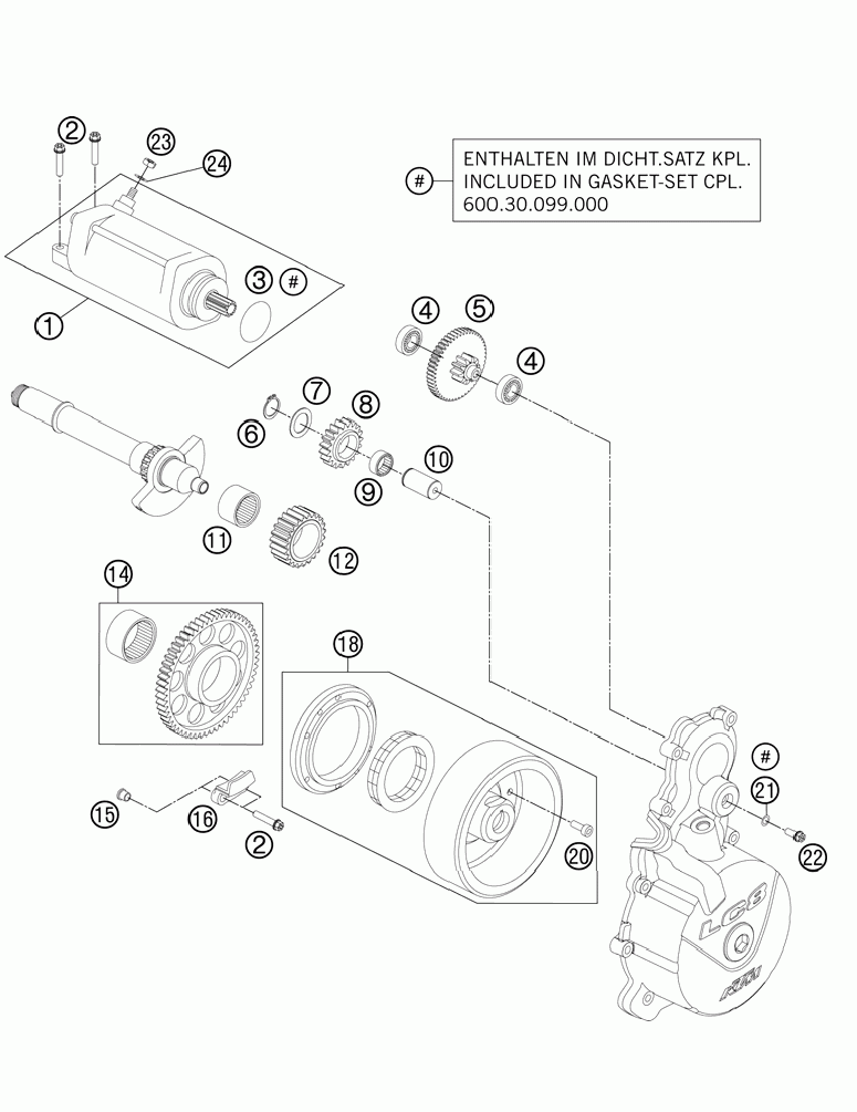 Electric starter