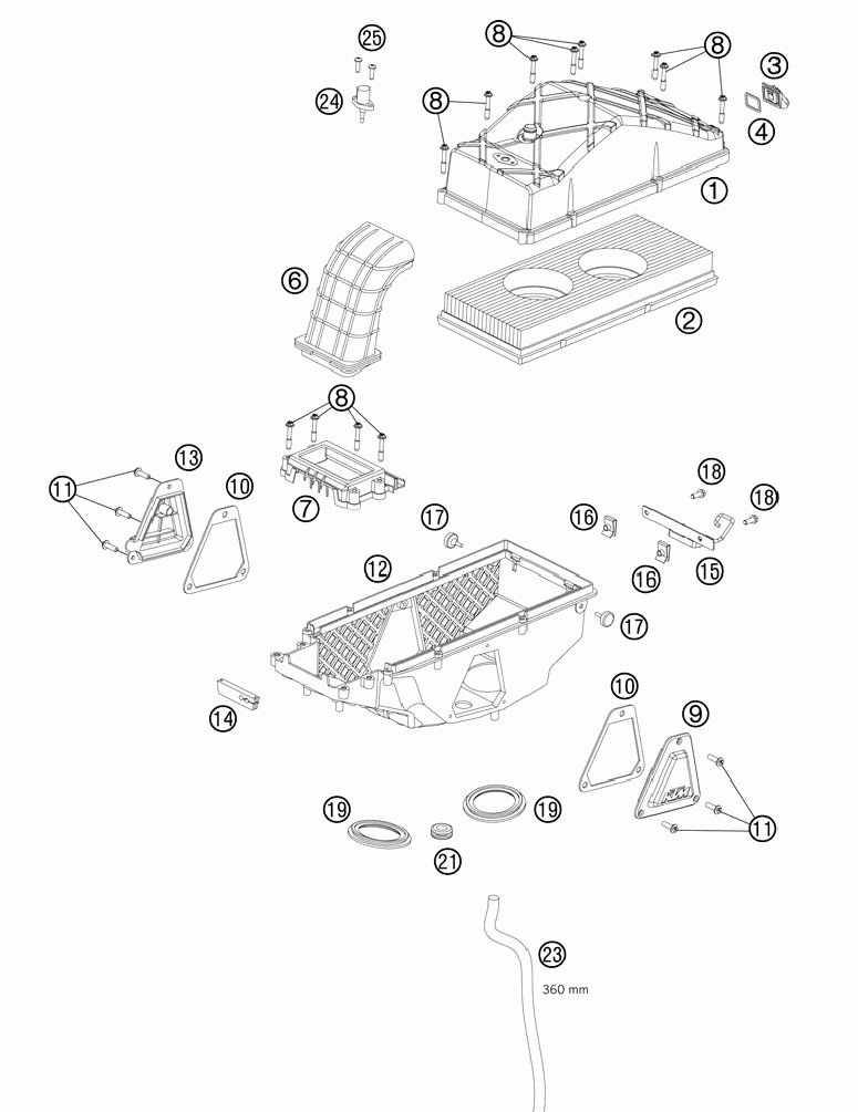 Air filter box