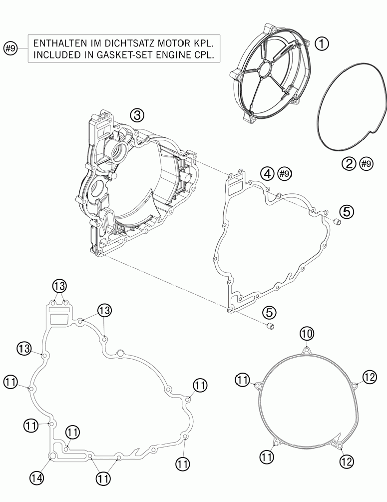 Clutch cover