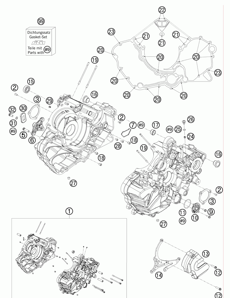 Engine case