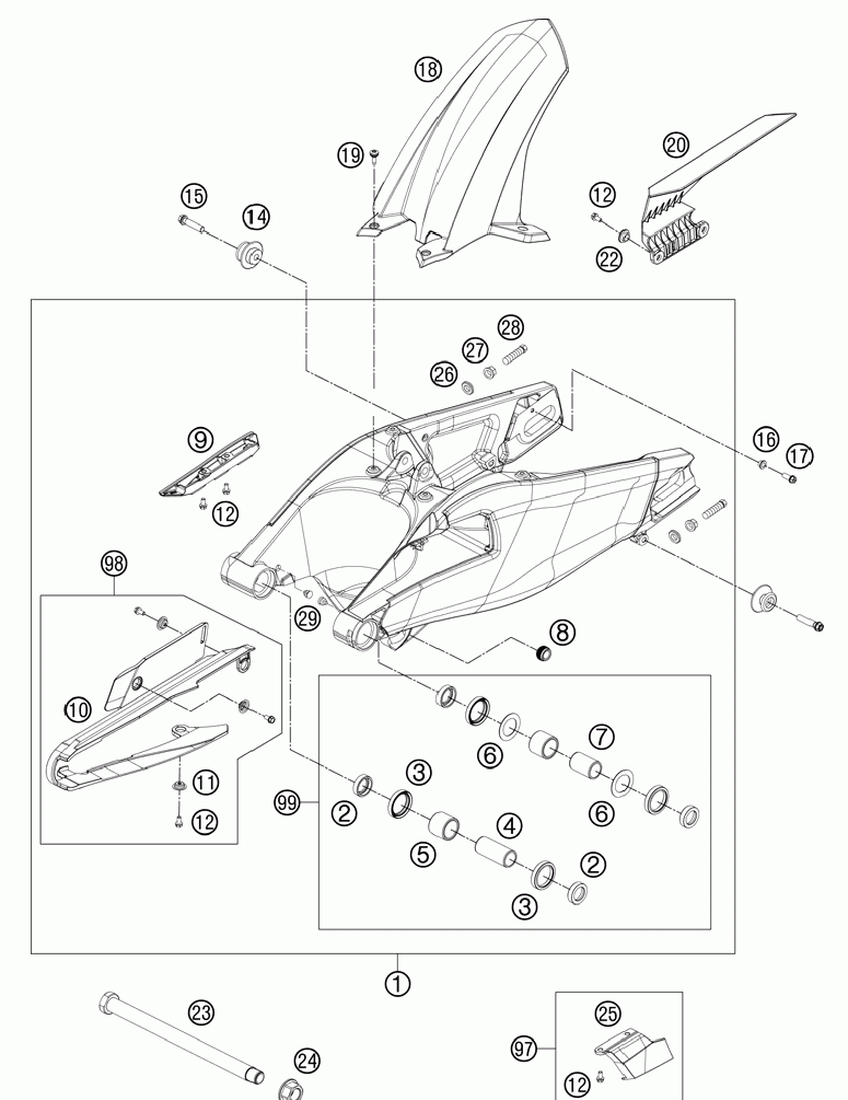 Swing arm