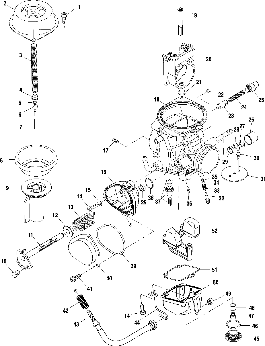 Carburetor - a00bg50aa