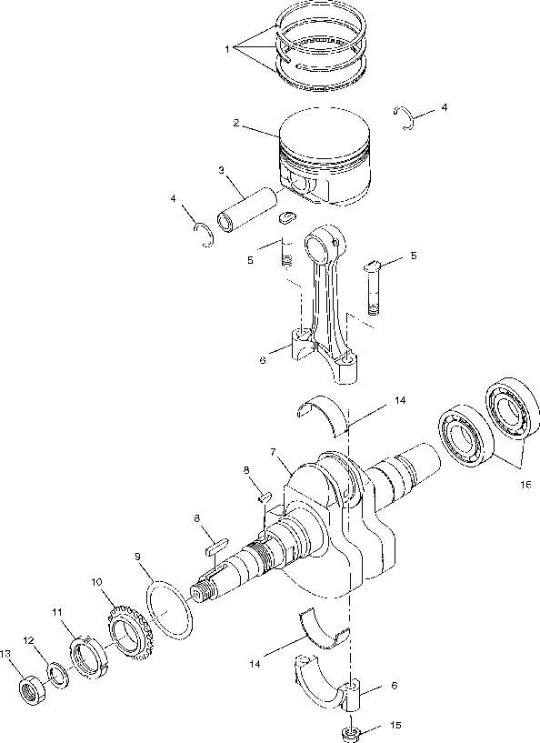 Crankshaft and piston - a00cd32fb