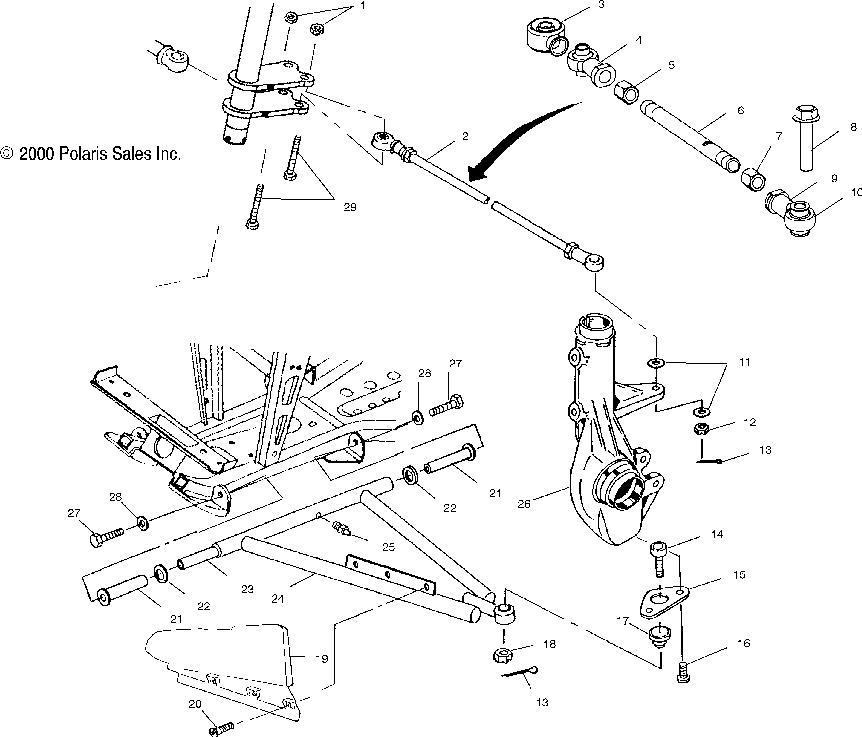 A-arm_strut mounting - a01ch50aa