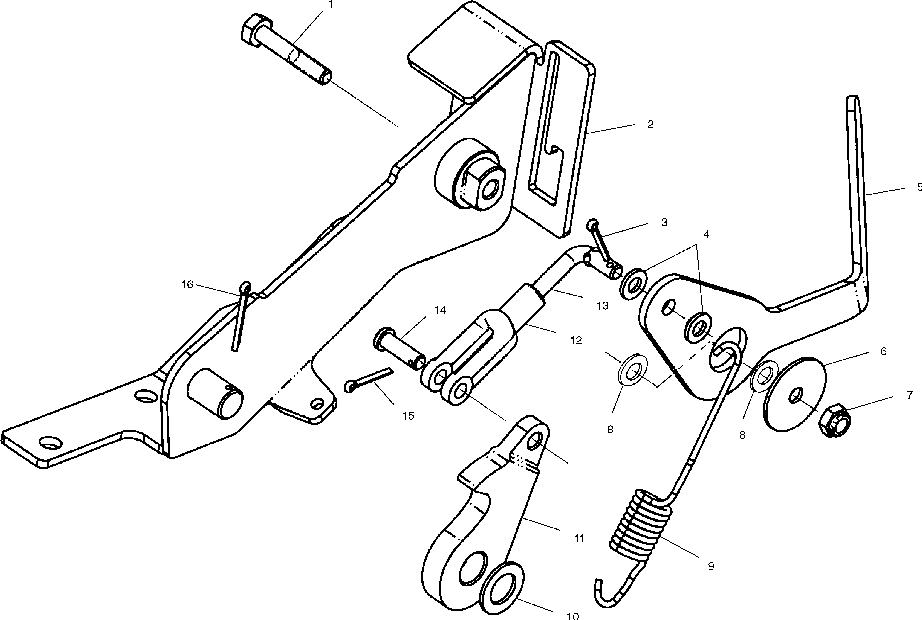 Foot brake - a01ch50eb