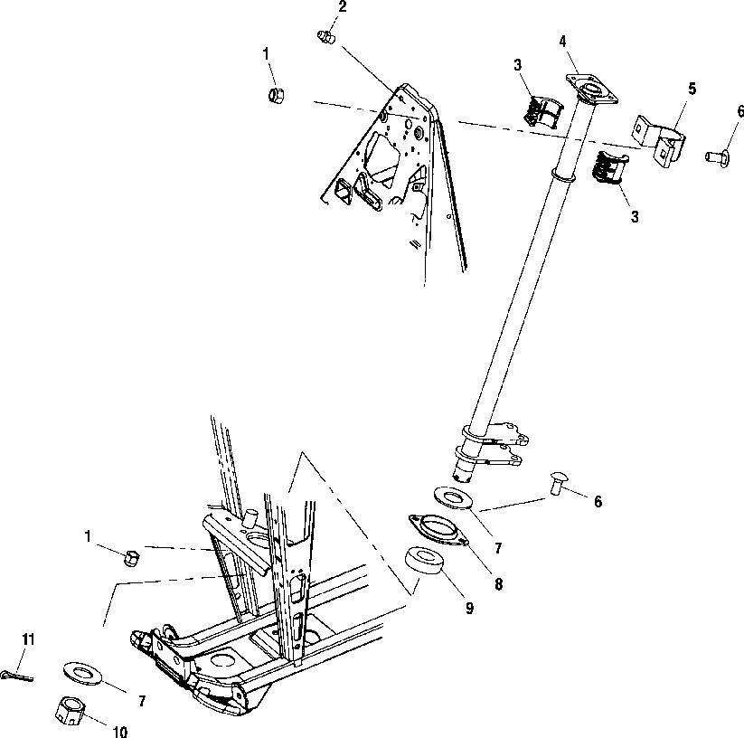 Steering post - a01ch50aa