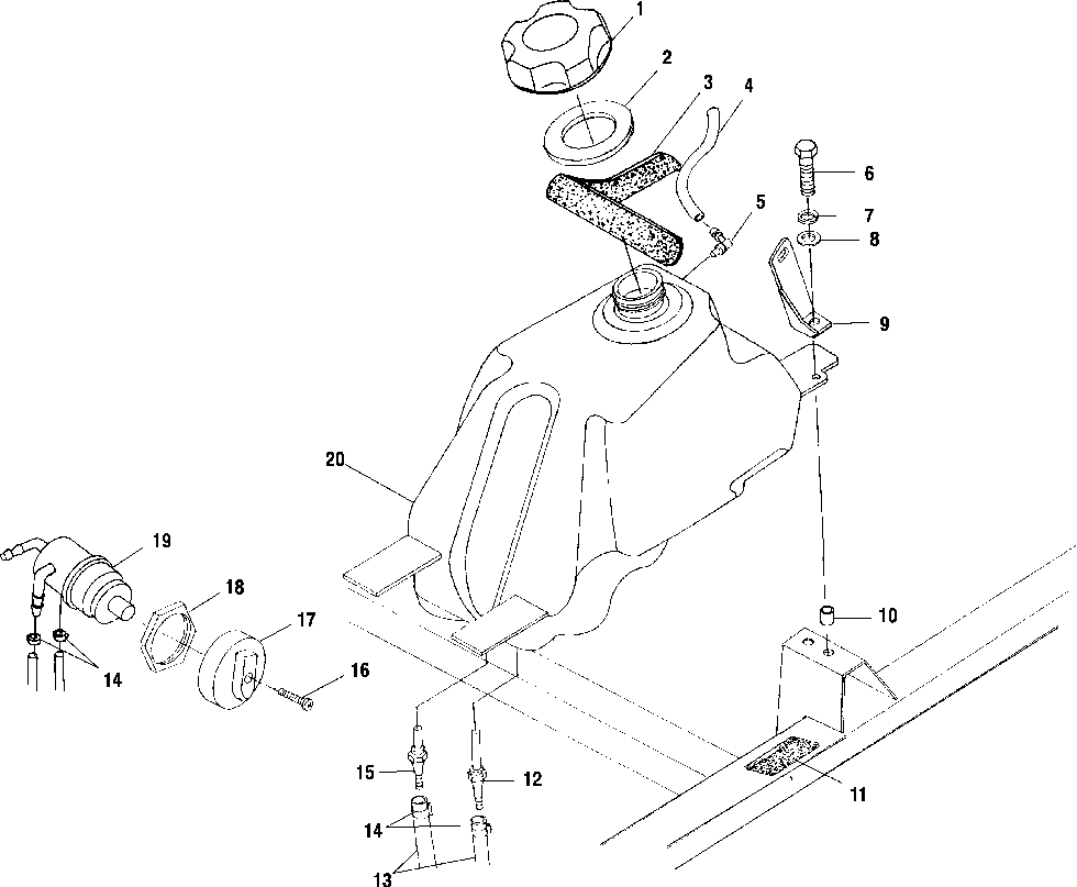 Fuel tank - a01ch50aa