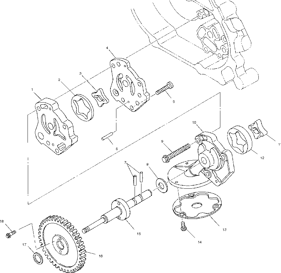 Oil pump - a01ch50eb