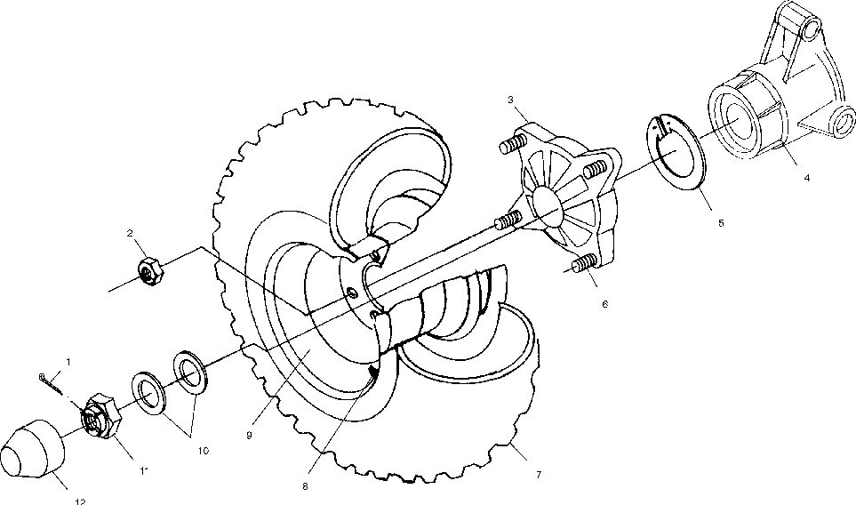 Rear wheel drive - a01ch50aa