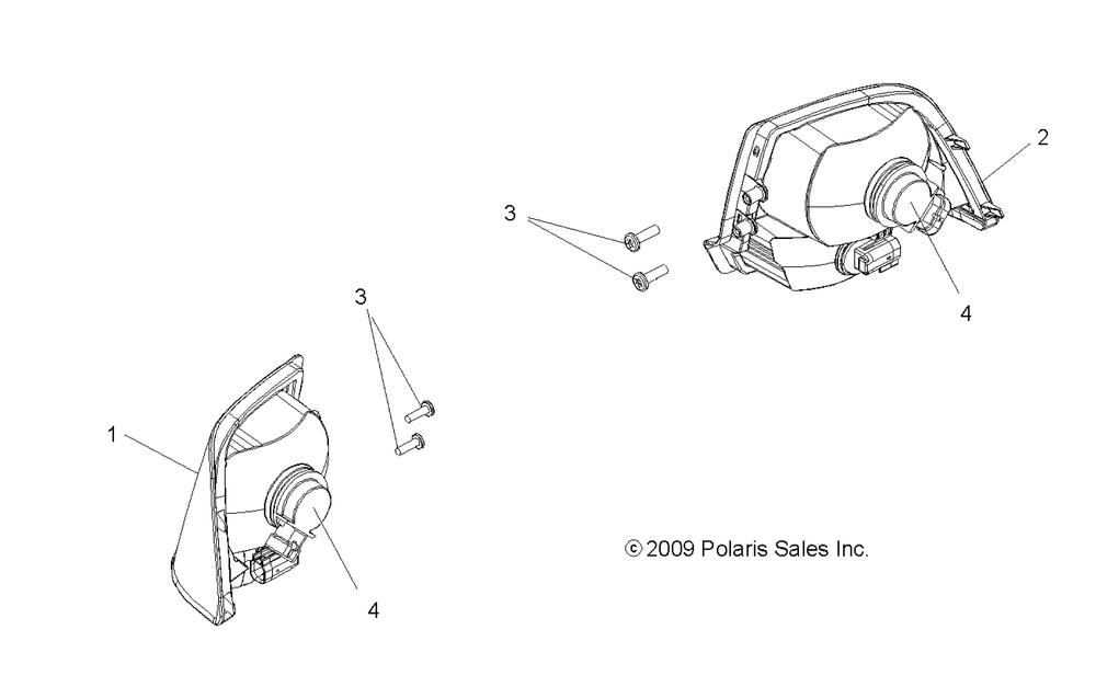 Electrical taillights - a10tn55al_ax