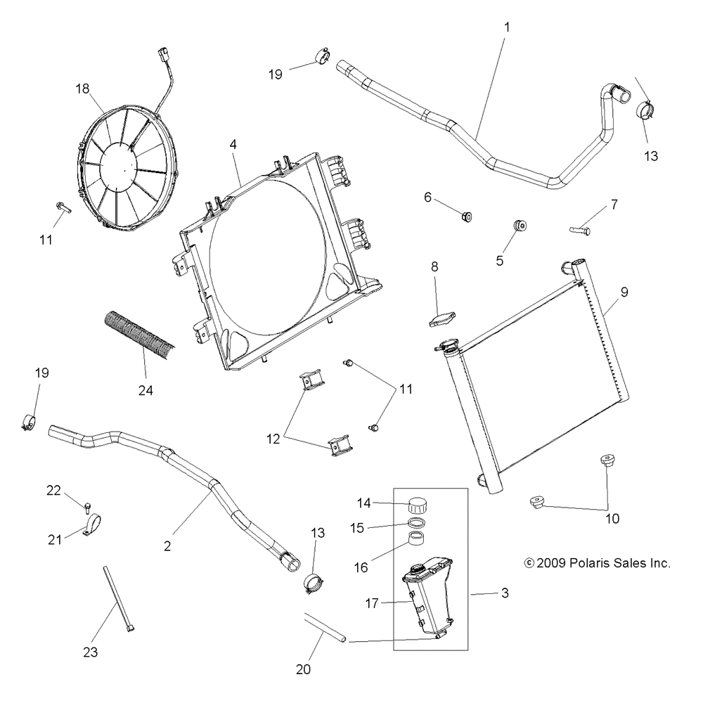 Engine cooling system - a10tn55al_ax