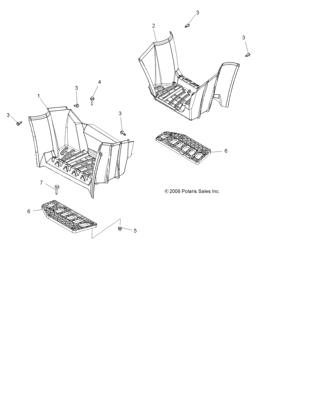 Body footwells - a11zn55aa_aq_az