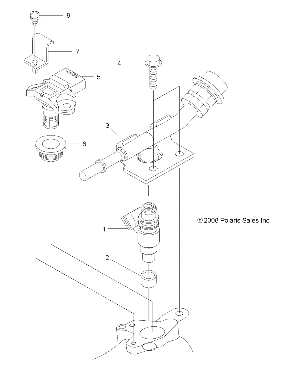 Engine fuel injector - a11zn55aa_aq_az