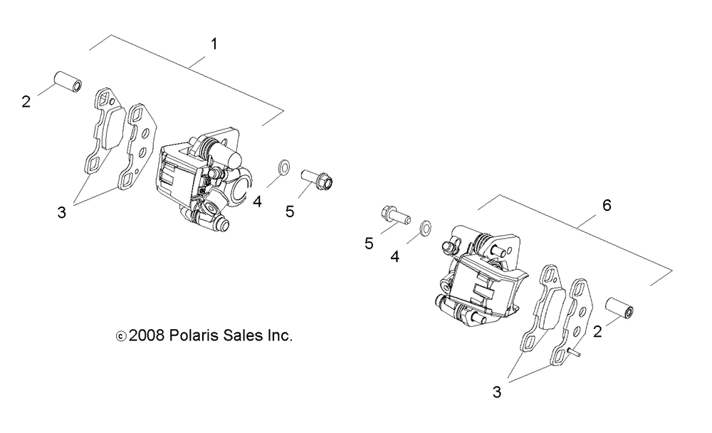 Brakes caliper front - a10va17aa_ad