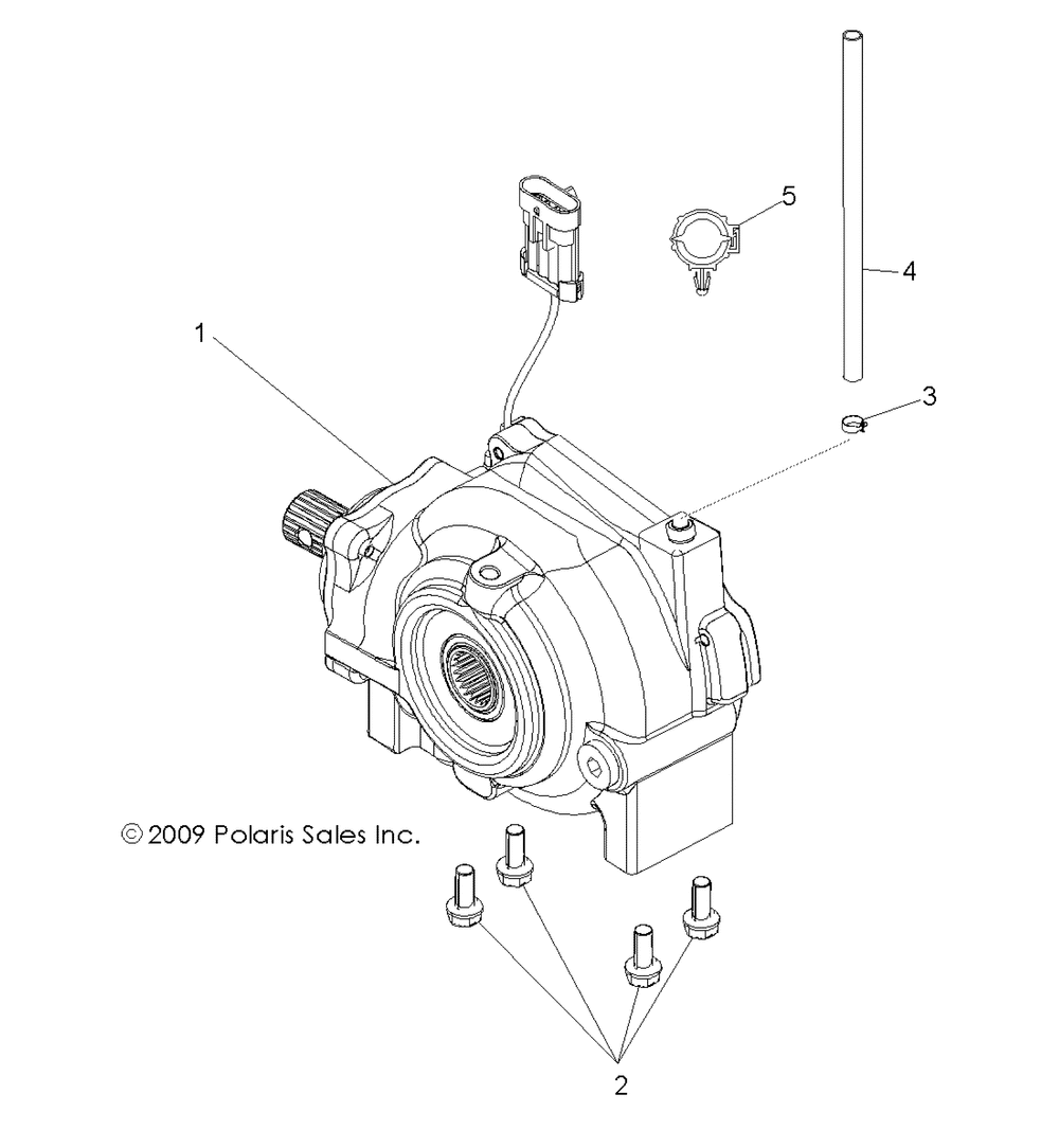 Drive train front gearcase - r10xh76aa