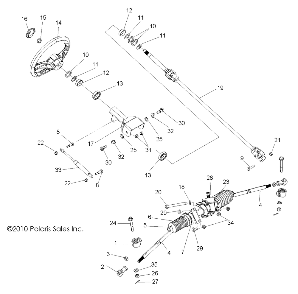 Steering steering asm. - r11jh87aa_ad