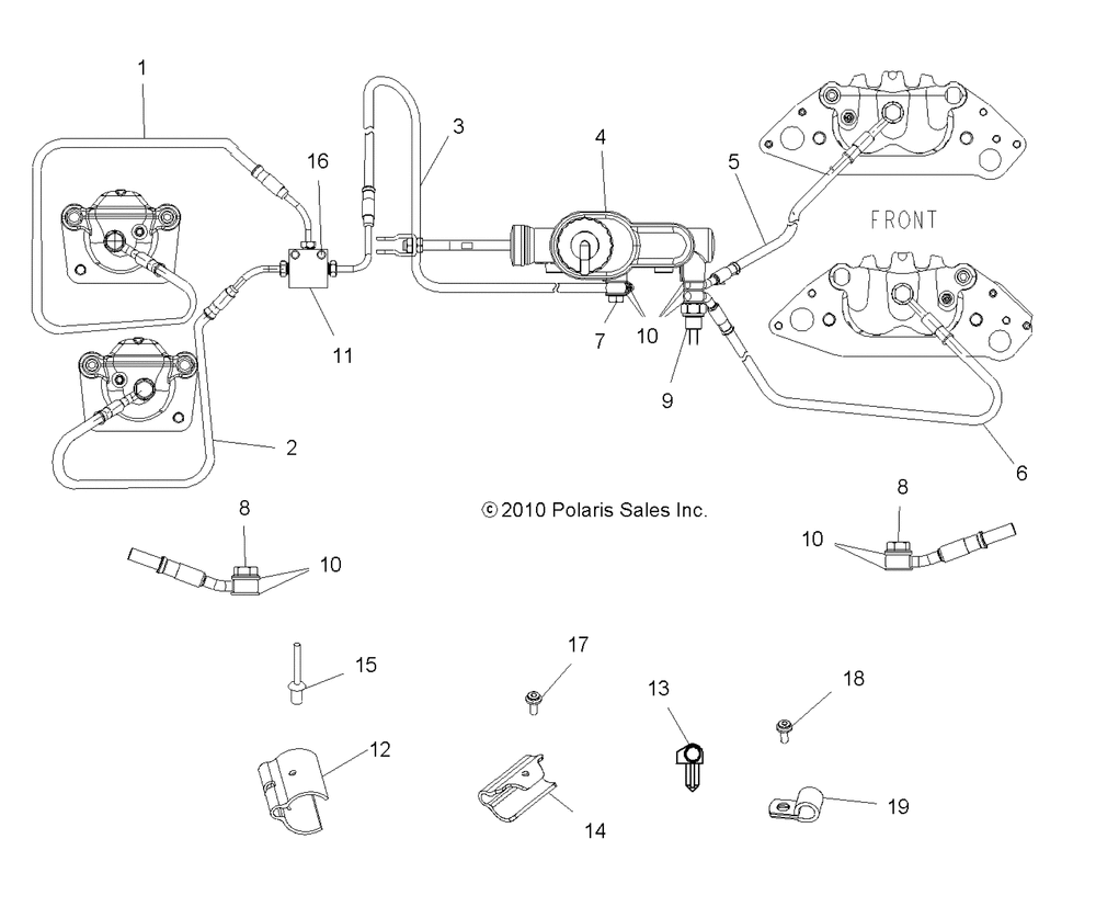 Brakes brake lines and master cylinder - r11jh87aa_ad