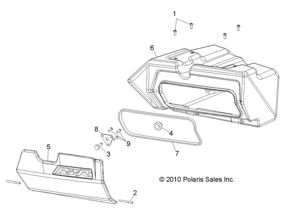 Body glovebox - r11jh87aa_ad