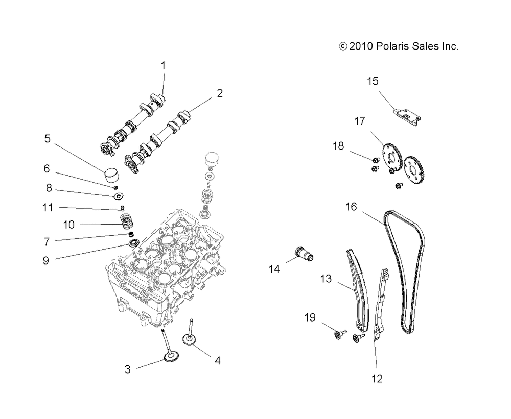 Engine valves and camshafts - r11jh87aa_ad