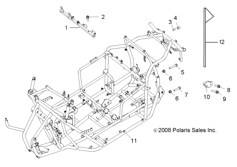 Chassis frame - r11va17aa