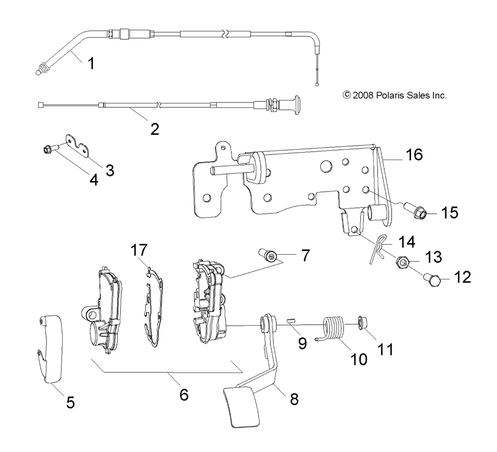 Steering controls and throttle - r11va17aa