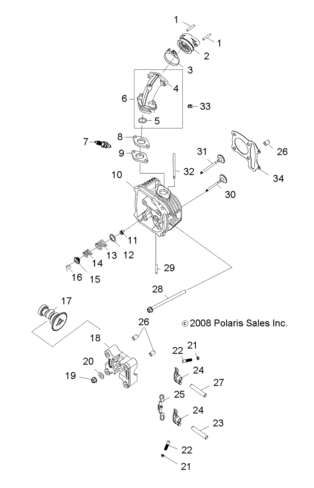 Engine cylinder head - r11va17aa