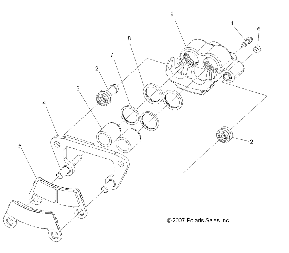 Brakes front caliper - r11vh76_vy76 all options