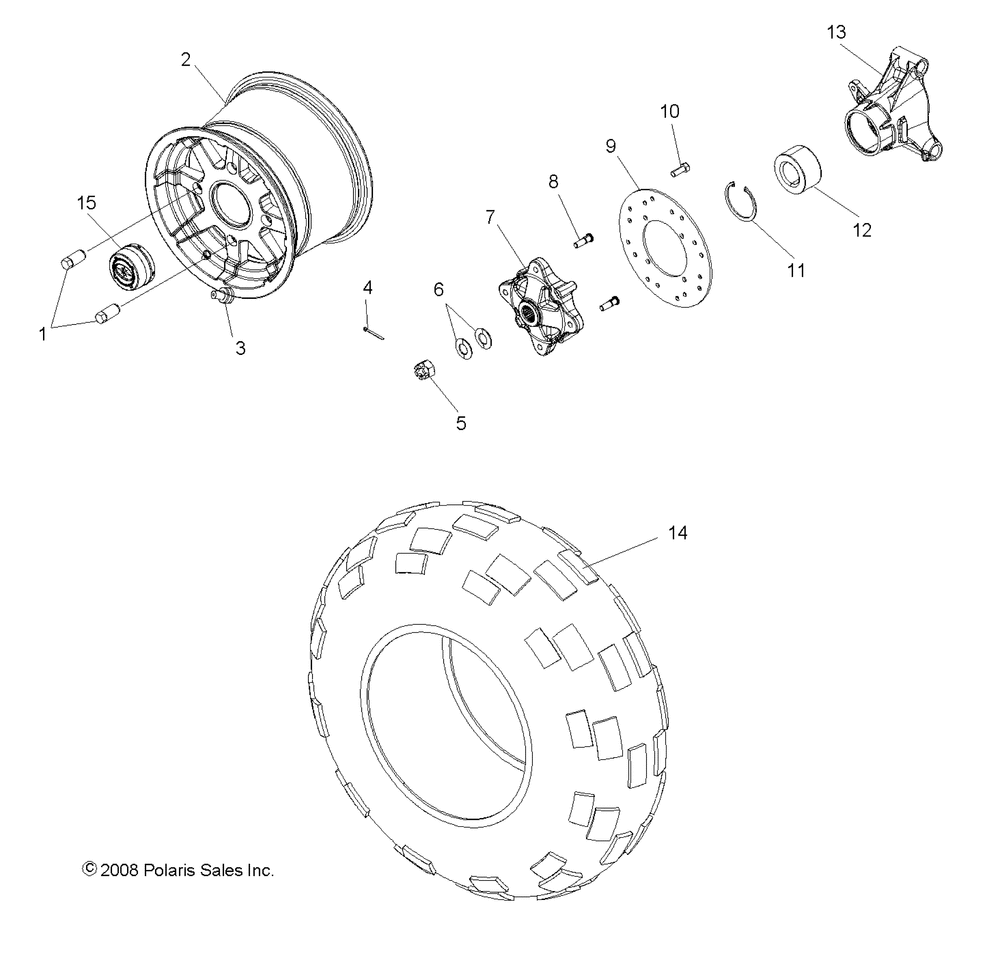 Wheels rear - r11vm76fx