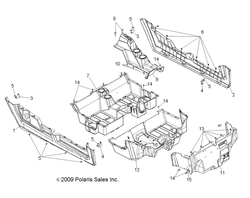 Body floor and rocker panels - r11xh76aw_az_xy76aa