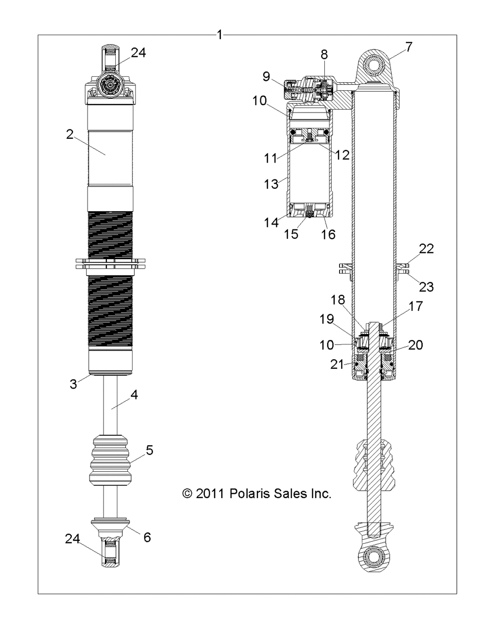 Suspension front shock (7043795) - r12jt87ab_ad_as_aw_9eaw