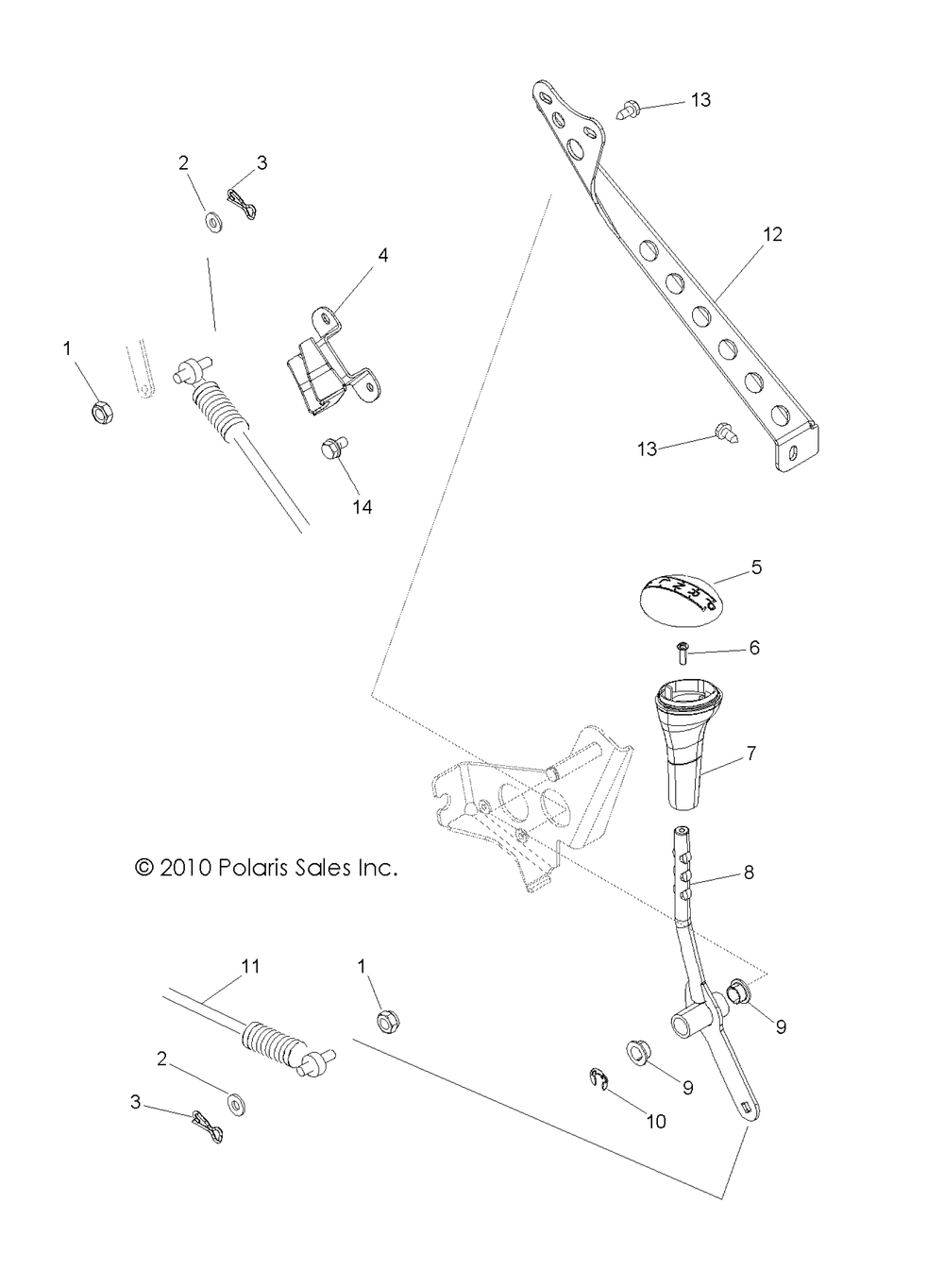 Drive train gear selector - r12jt9efx