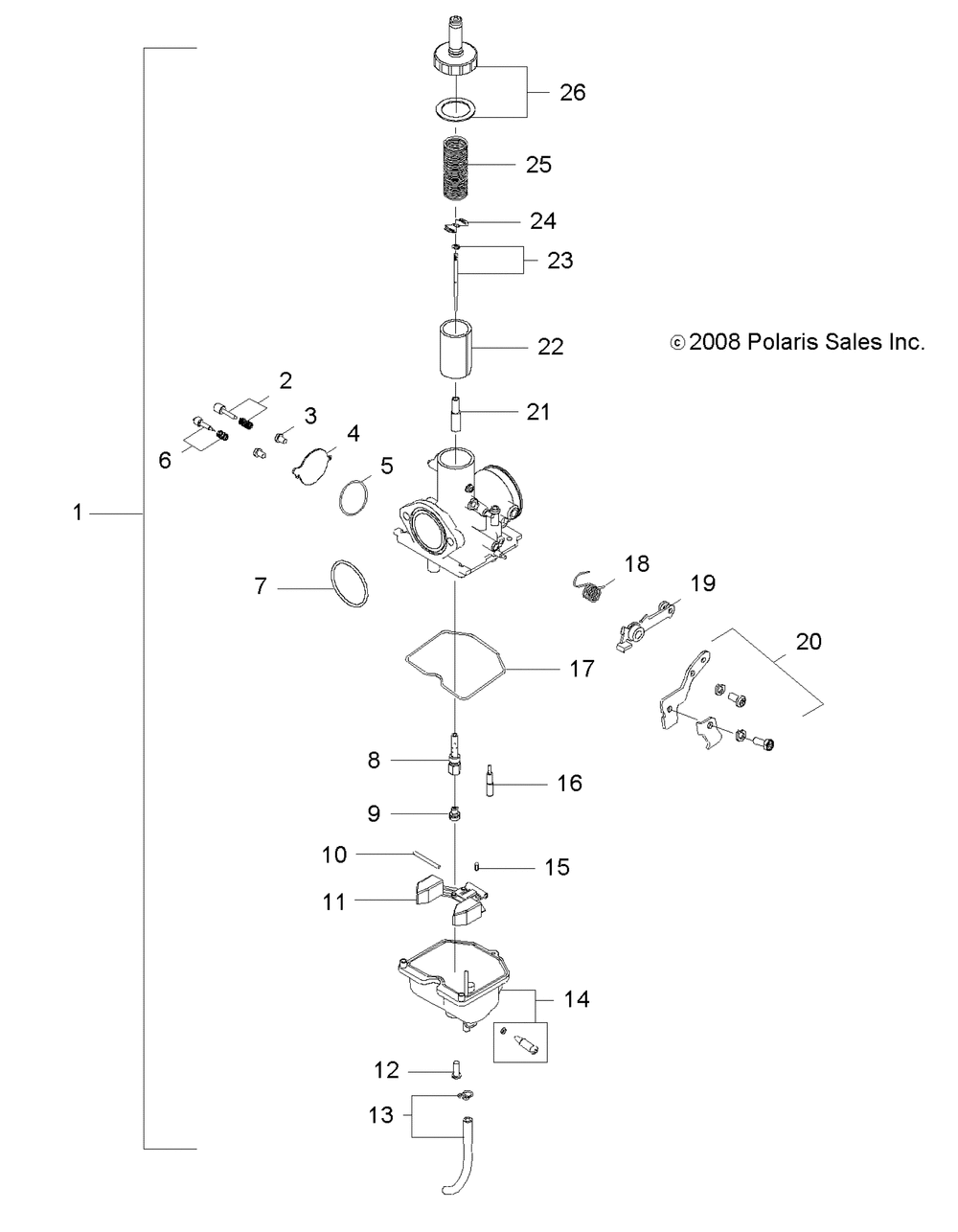 Engine carburetor - r12va17aa_ac