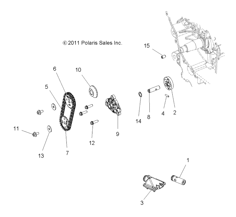 Engine oil pump - r12vh57fx