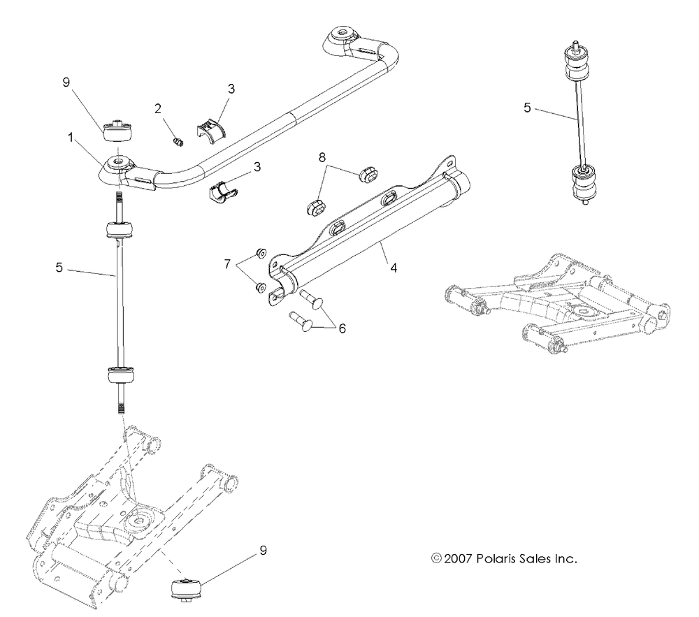 Suspension stabilizer bar rear - r12vh76ab_ad_af_ah_ai_aj_am_eab_eas