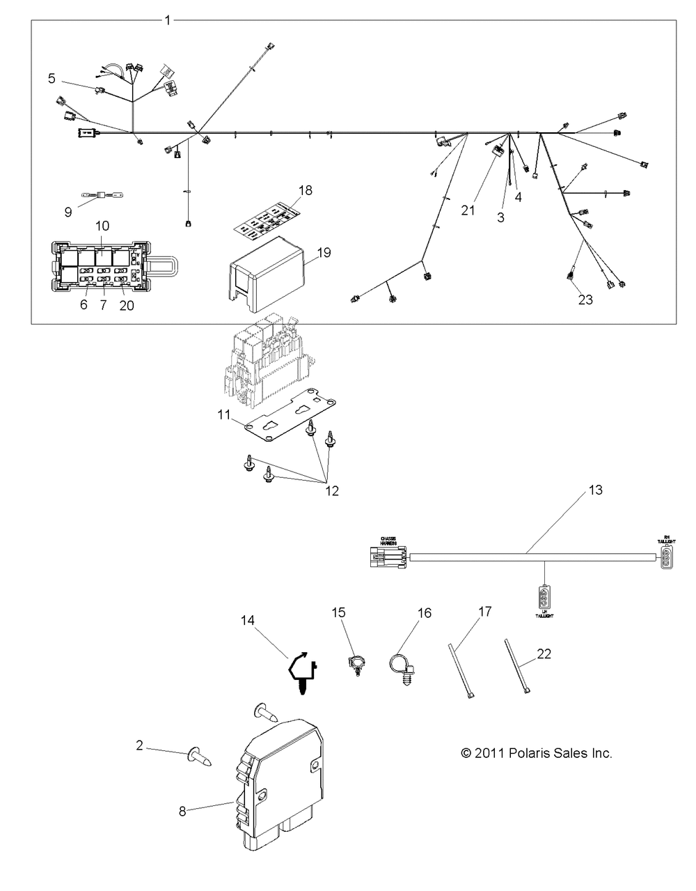 Electrical wire harness - r12xe7eab_eao