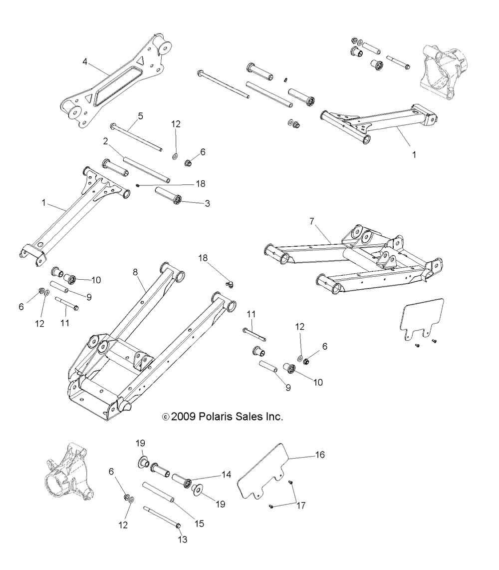 Suspension rear control arms - r12xe76ad_7eab_eao