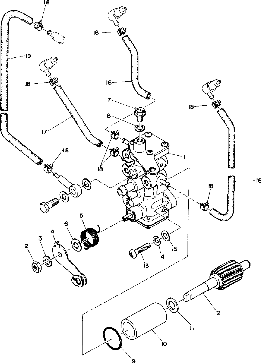 Oil pump (600 and 600 se)