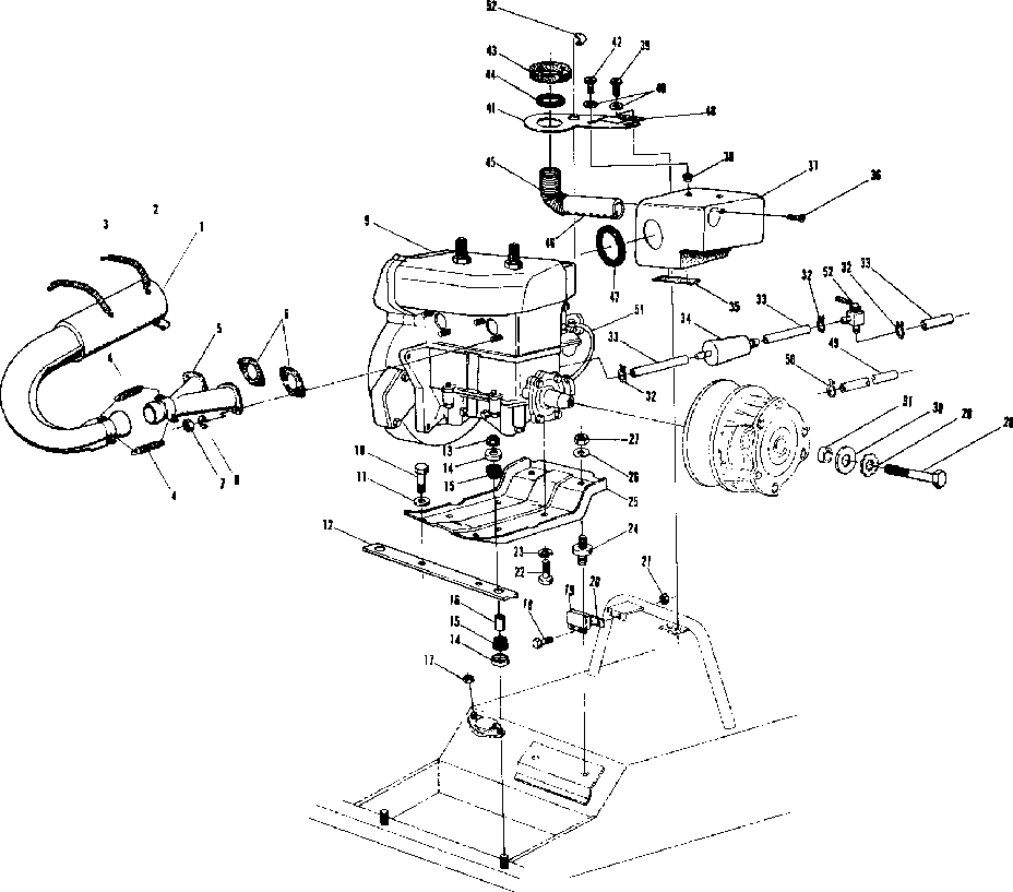 Engine mounting (ss)