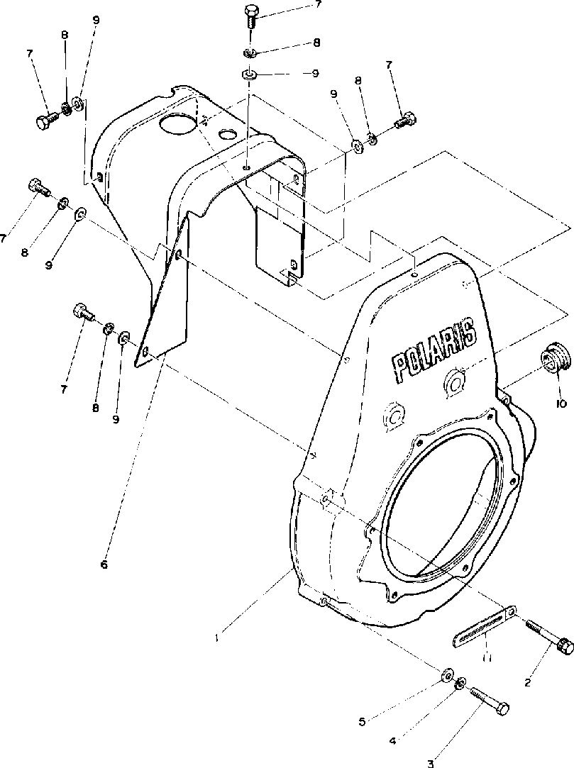 Blower housing (star)