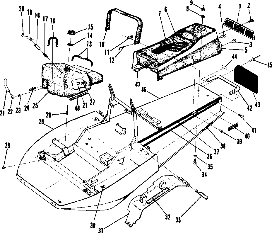 Chassis and seat (ss)