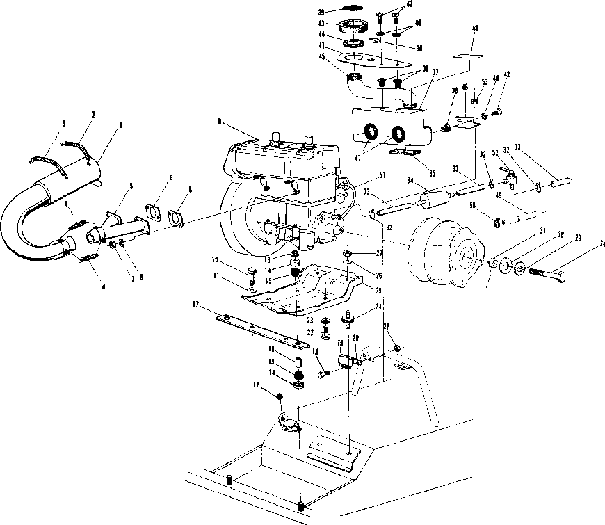 Engine mounting