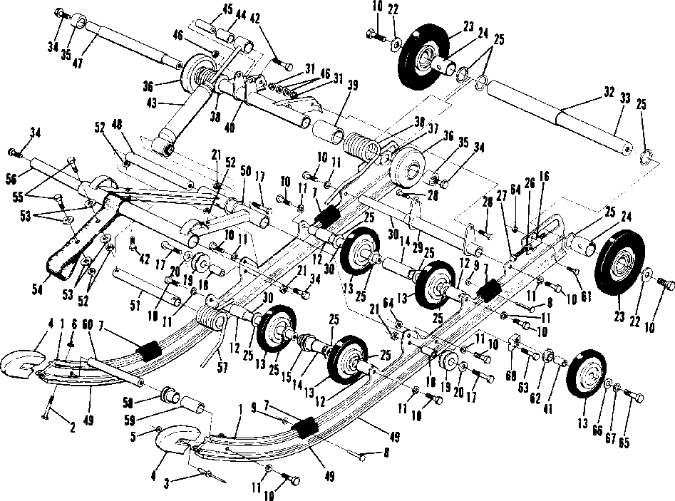 Suspension assembly no. 1540546