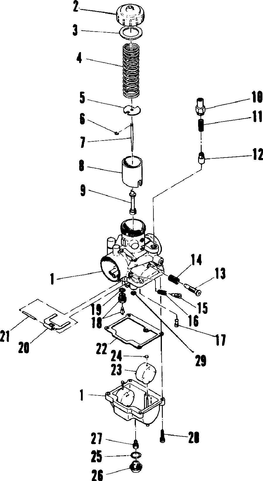 Carburetor (trail and 400)