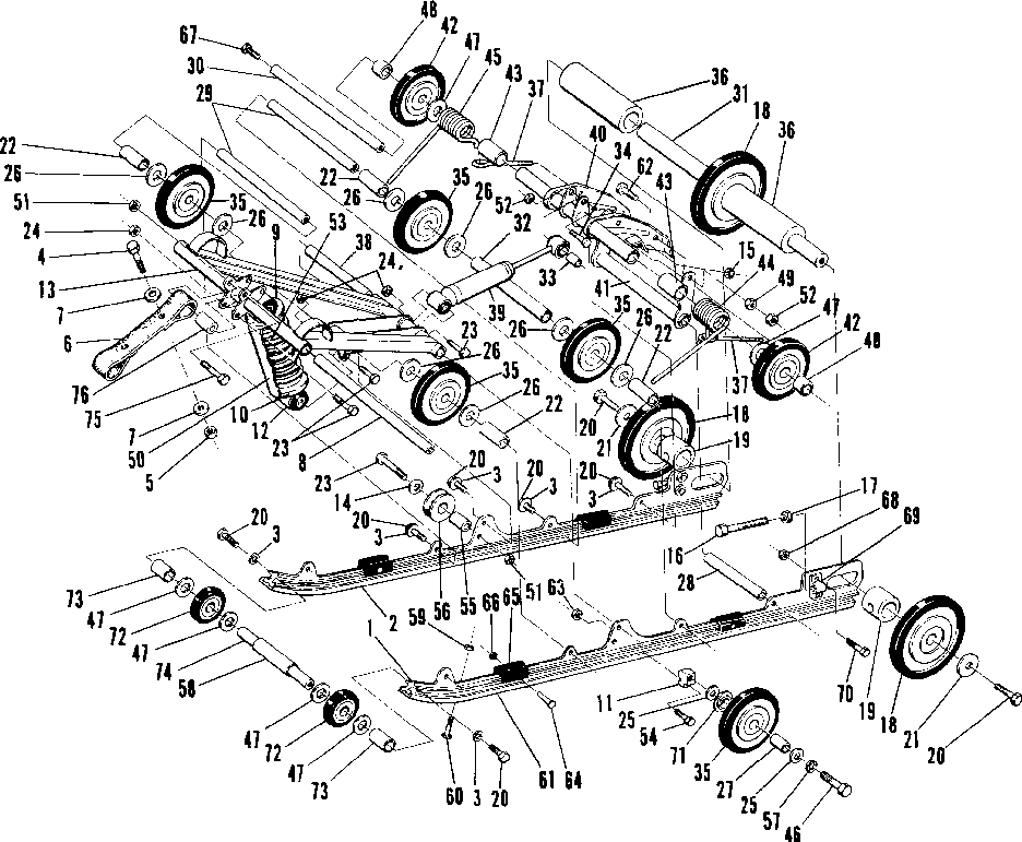 Suspension (ss) assembly no. 1540577