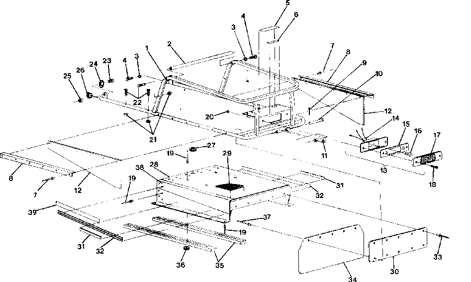 Rack and tunnel extension